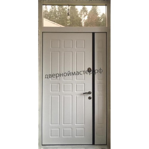 Металлические двери с фрамугой