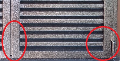 Металлические ставни на окна для дачи  по современной технологии металлообработки- согнутые на листогибах