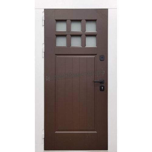 Входная дверь в скандинавском стиле