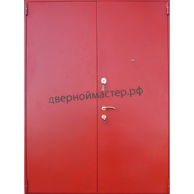 Металлические двери тамбурные с порошковым напылением 2