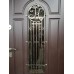 Морозостойкая дверь с терморазрывом, с оригинальной ковкой 